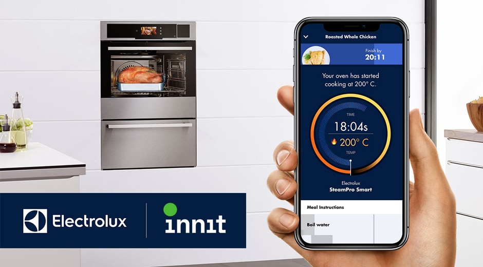 Electrolux Partners With Innit To Offer Connected Cooking