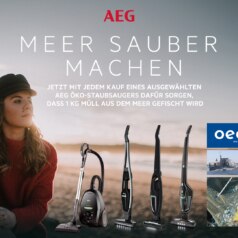 „Meer sauber machen“: AEG verlängert Kooperation mit One Earth – One Ocean e.V. für den Schutz der Weltmeere